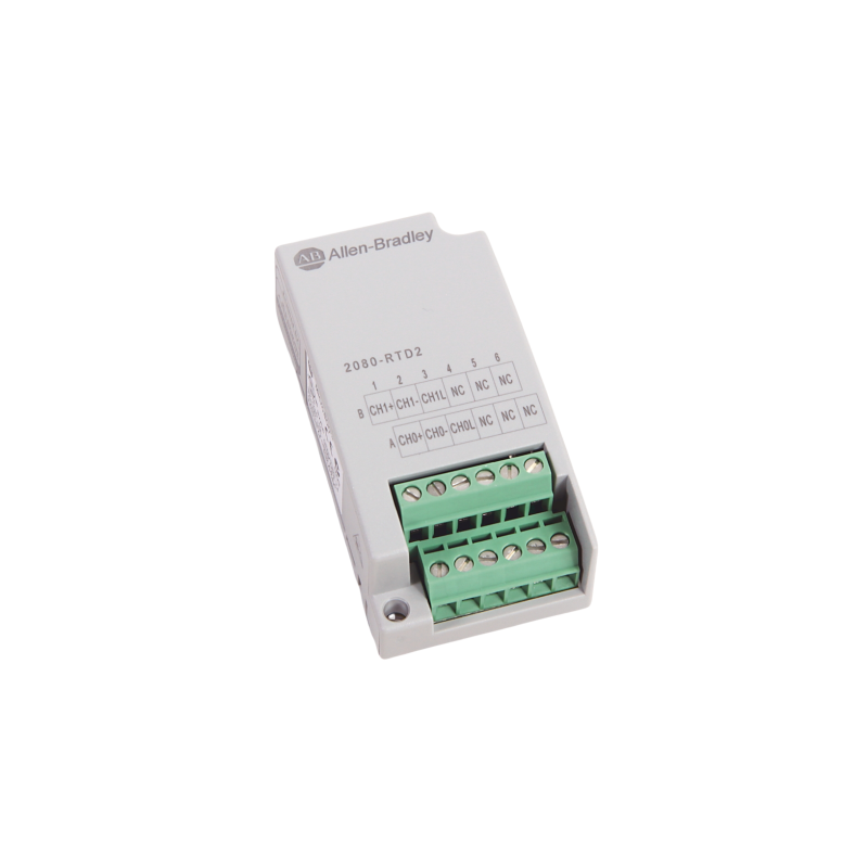 2080 Input Plug In Module Allen-Bradley 2080-RTD2 Micro800 2 Ch Non-Isolated RTD Plug-In Module ...