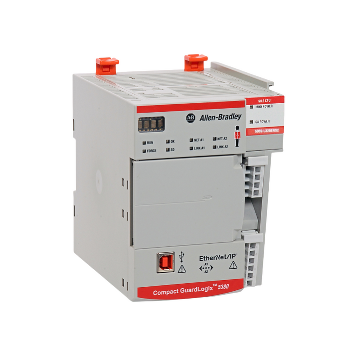 Allen-Bradley 5069-L340ERMS2 Compact GuardLogix 5380 Safety Controller ...